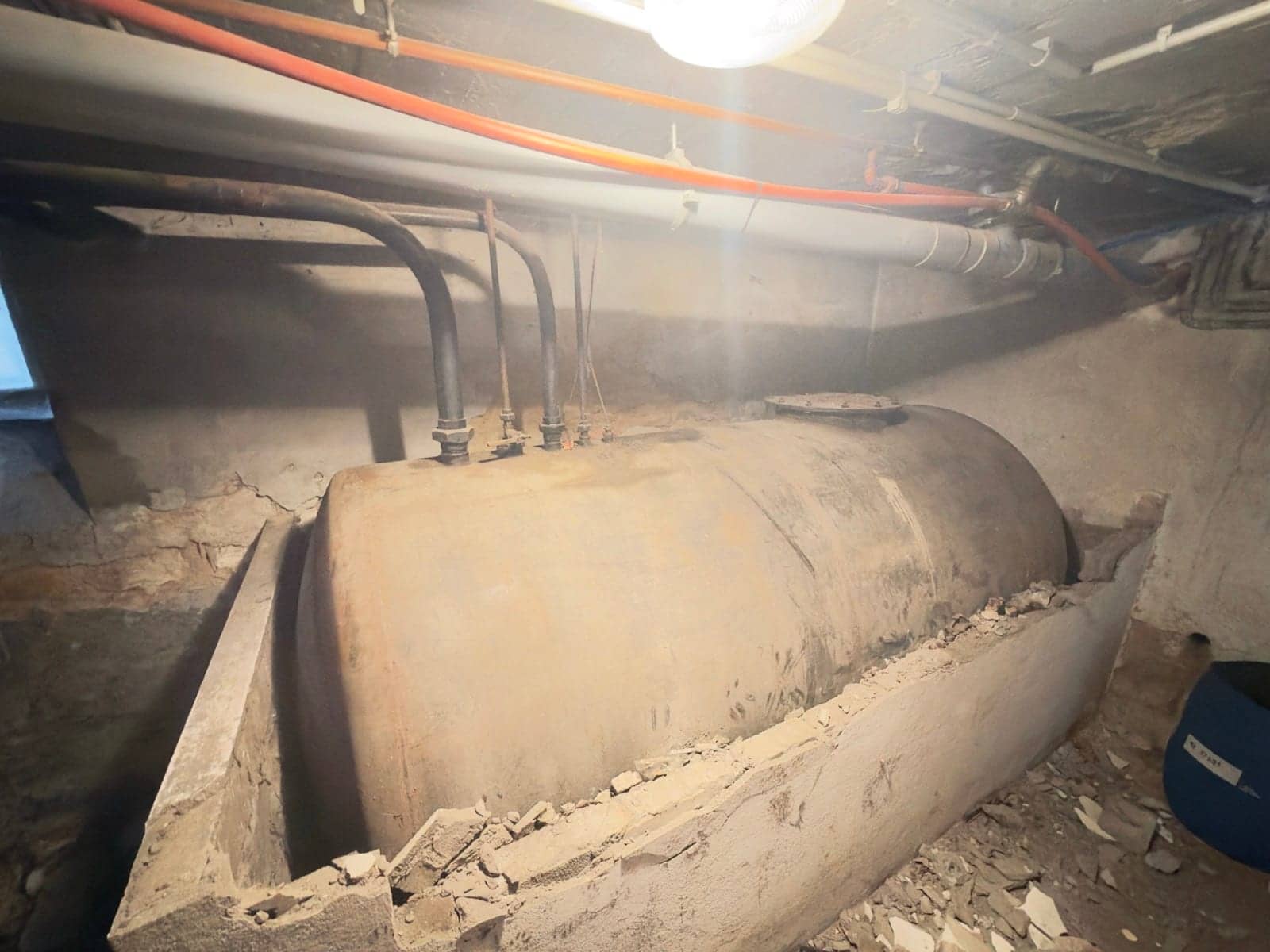 Intervention cuve fioul en Lorraine